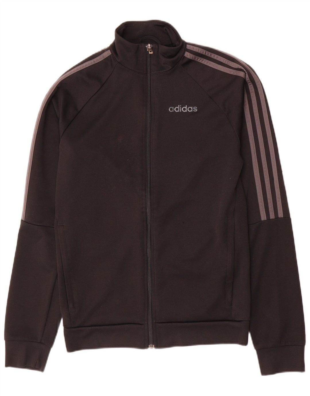 Adidas Herren Trainingsanzug Top Jacke UK 32/34 XS Schwarz Polyester