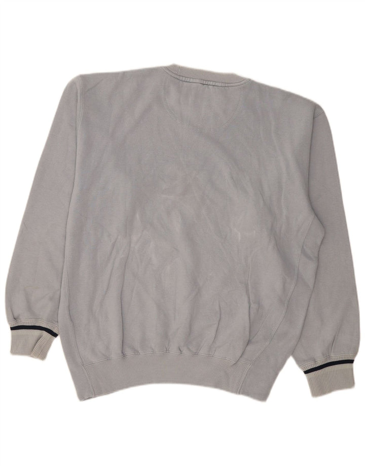 Champion Herren-Sweatshirt mit Grafik, groß, blau, Baumwolle, klassisch