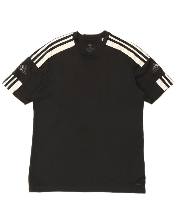 Adidas Herren Aeroready Graphic T-Shirt Top Medium Schwarz Farbblock