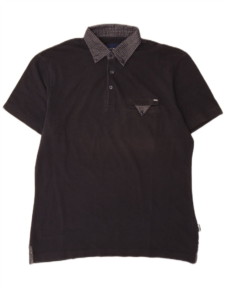 Gas Herren-Poloshirt, groß, Marineblau