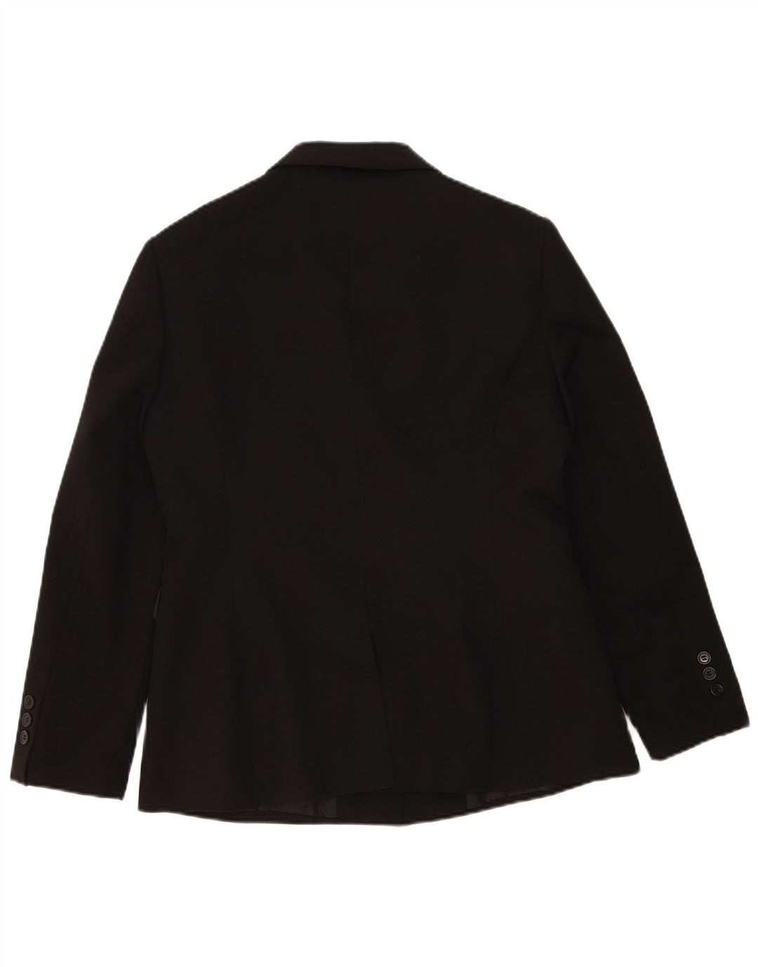 Etam Damen 3-Knopf-Blazerjacke UK 16 Large Schwarz Polyester