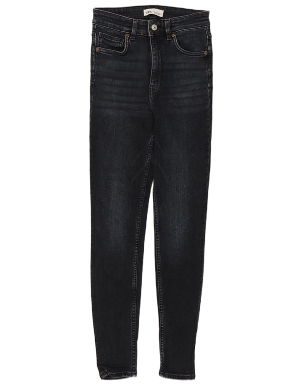 Zara Damen Skinny Jeans EU 36 XS W26 L28 Marineblau