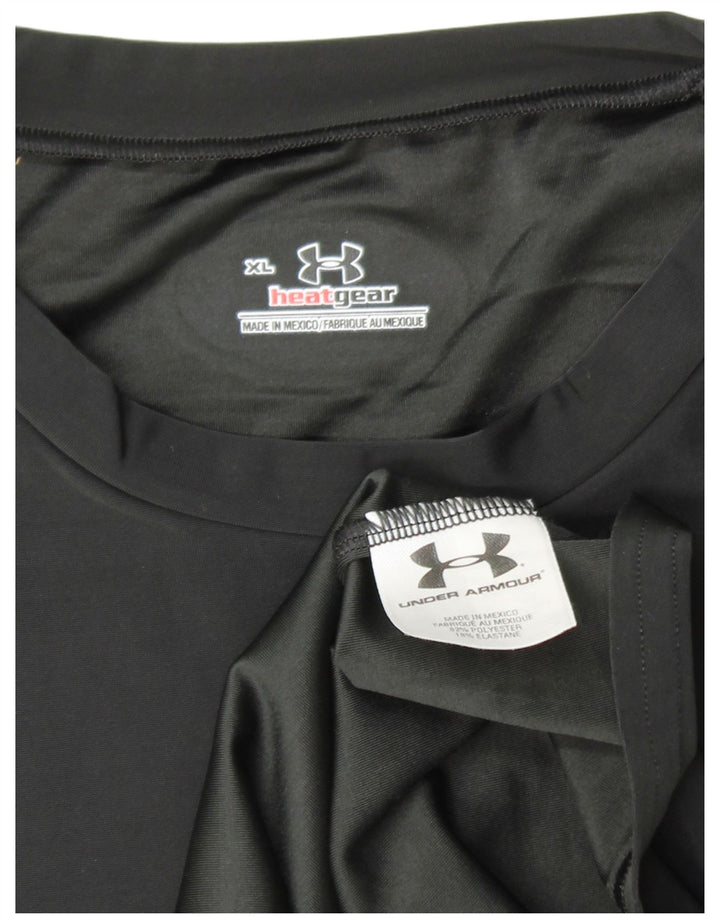 UNDER ARMOUR Heat Gear Weste für Jungen, 13–14 Jahre, XL, schwarzes Polyester