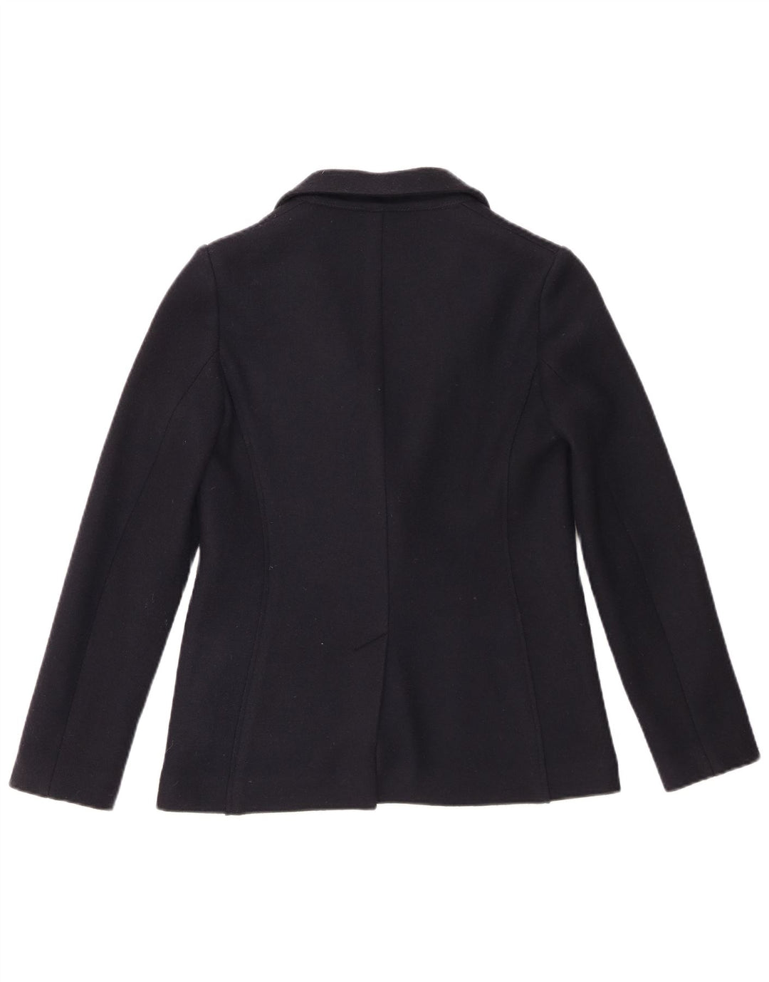 JIGSAW Damen-Blazerjacke mit 1 Knopf, Größe S, Marineblau, Schurwolle
