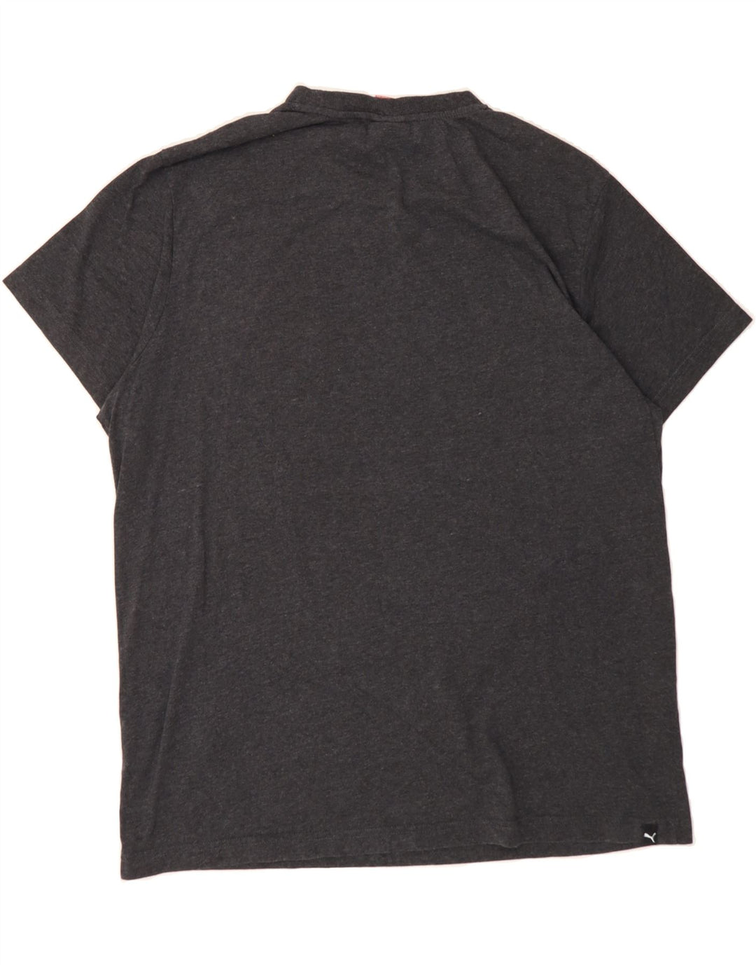 PUMA Mens Graphic T-Shirt Top 2XL Grey Cotton Vintage Puma and Second-Hand Puma from Messina Hembry 