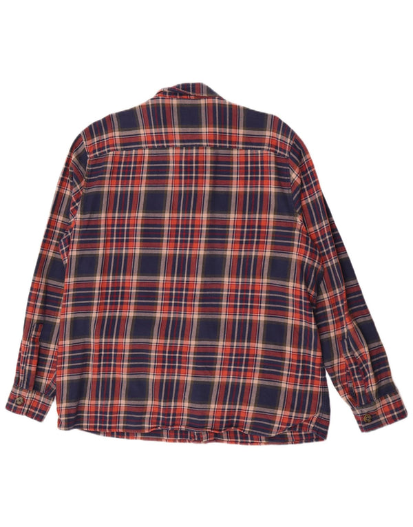 Crew Clothing Herren-Flanellhemd XL, mehrfarbig, kariert, Baumwolle