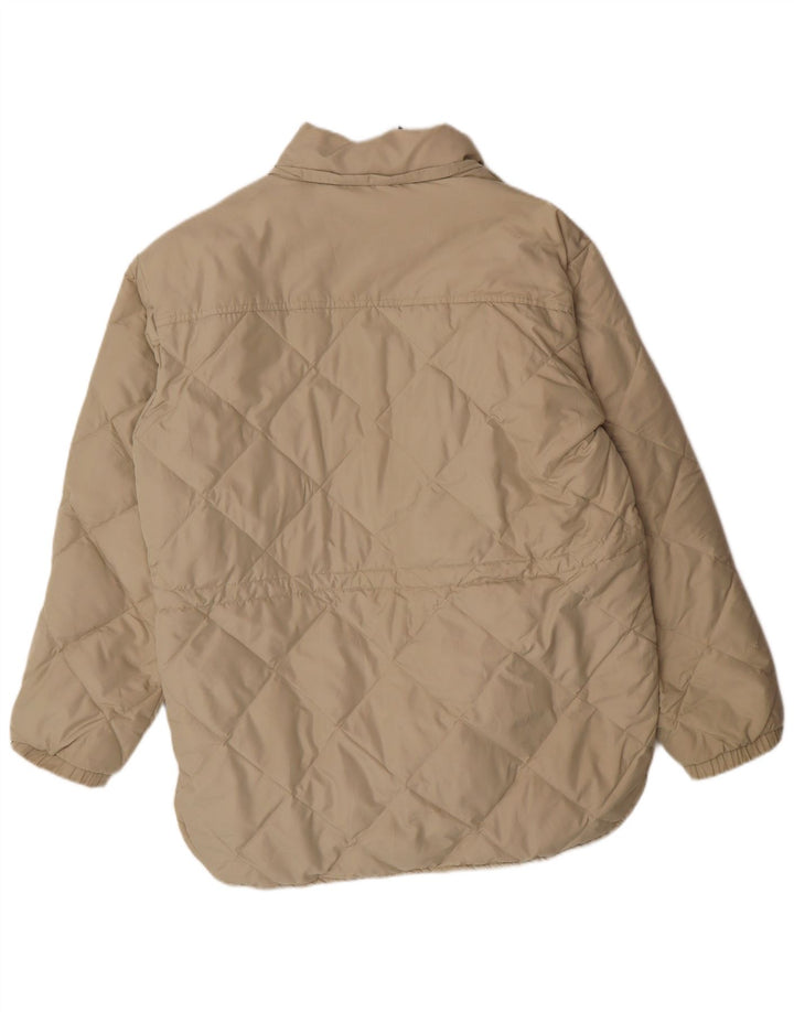 Kappa Herren Wattierte Jacke UK 42 XL Beige