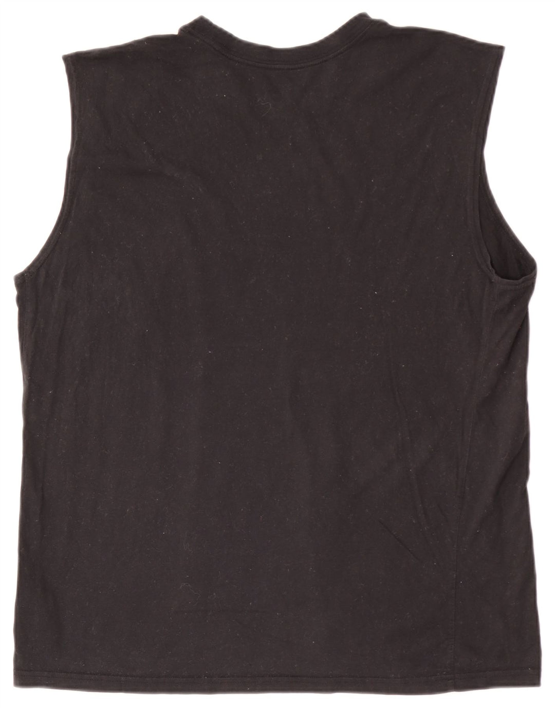 NIKE Herren Dri Fit Weste Top XL Schwarz Baumwolle