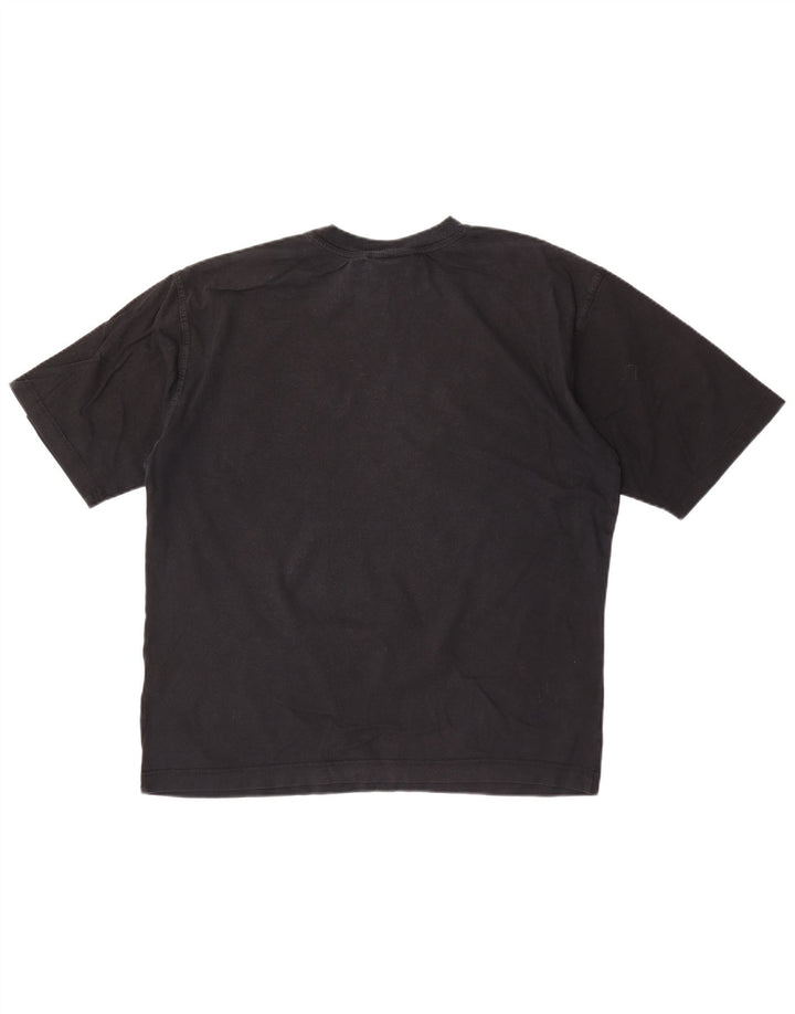 Puma Herren T-Shirt Top Medium Schwarz Baumwolle