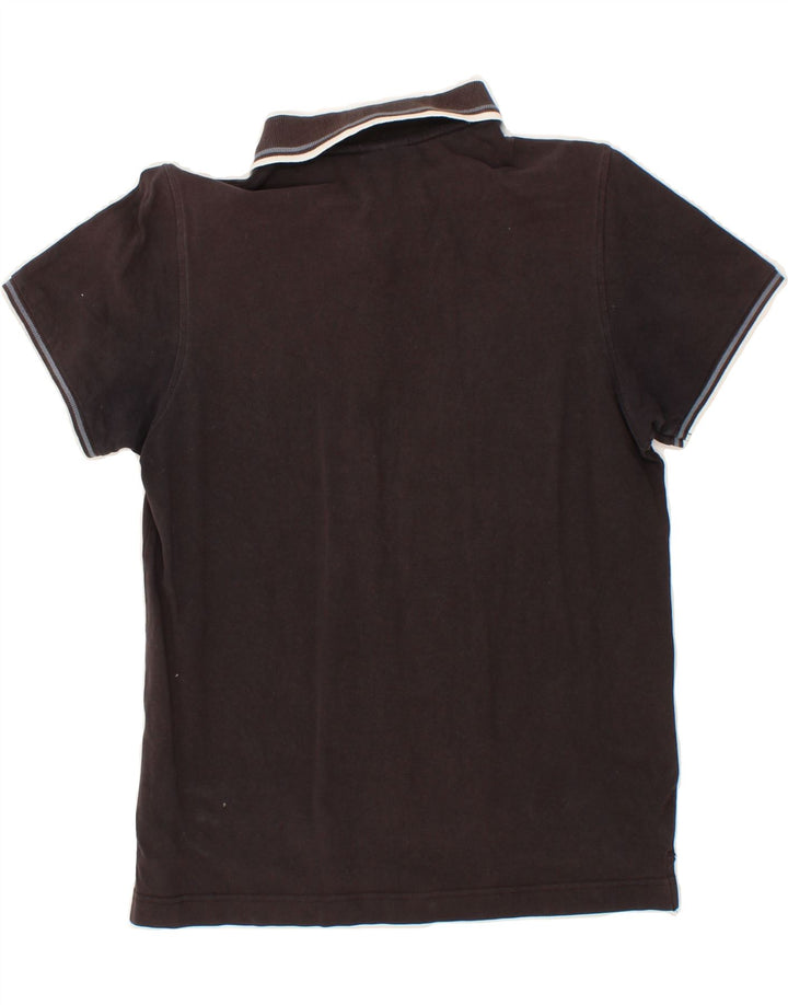 LOTTO Mens Polo Shirt Medium Black Cotton Vintage Lotto and Second-Hand Lotto from Messina Hembry 
