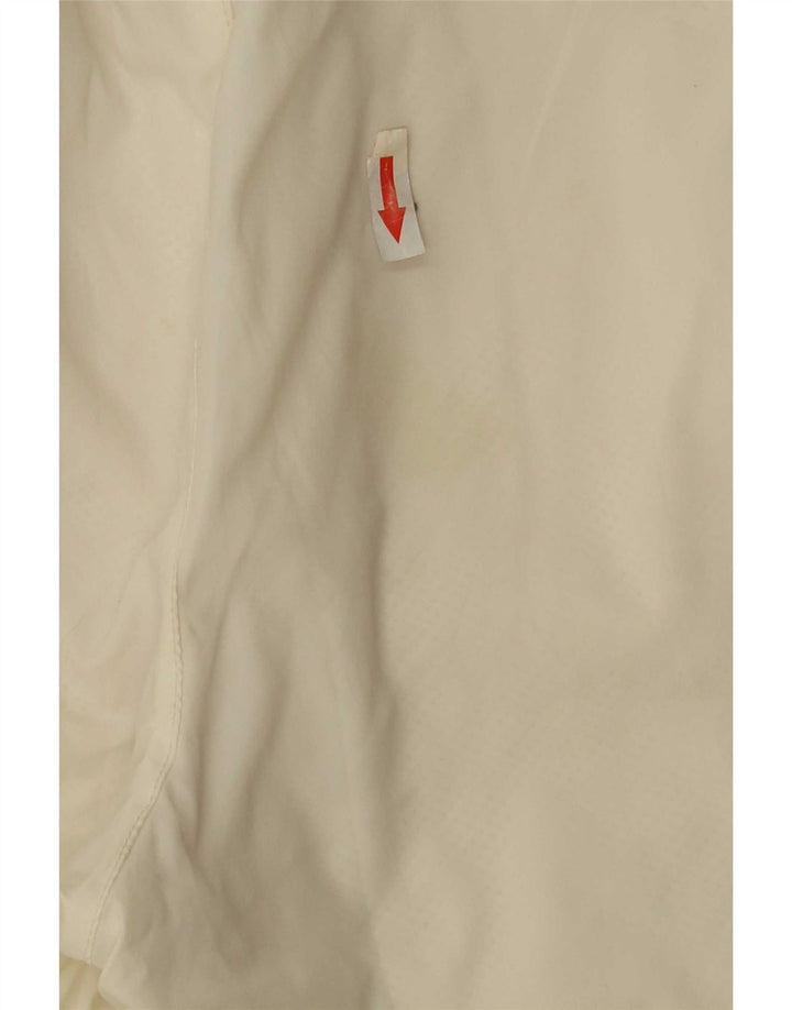 Champion Capri-Trainingshose für Herren, Größe S, Weiß, Colourblock-Nylon