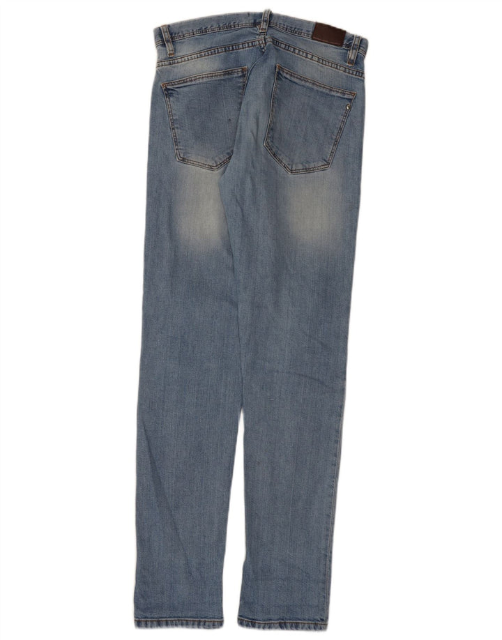 Zara Herren Slim Jeans EU 38 Small W30 L32 Blau