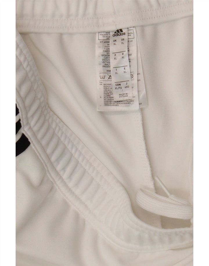 Adidas Herren Climacool Trainingshose XL Weiß Polyester