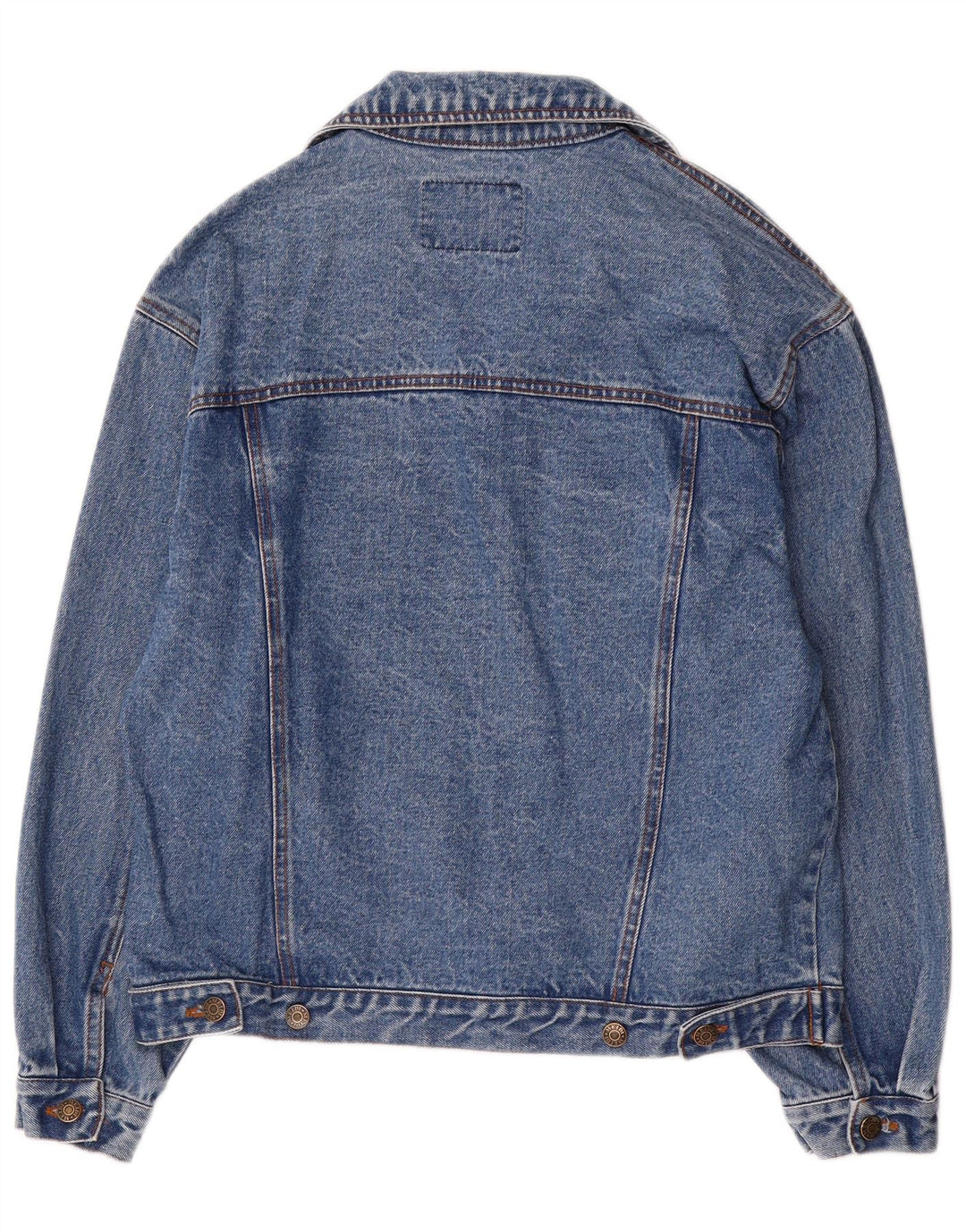 Vintage Herren Jeansjacke UK 38 Mittelblau