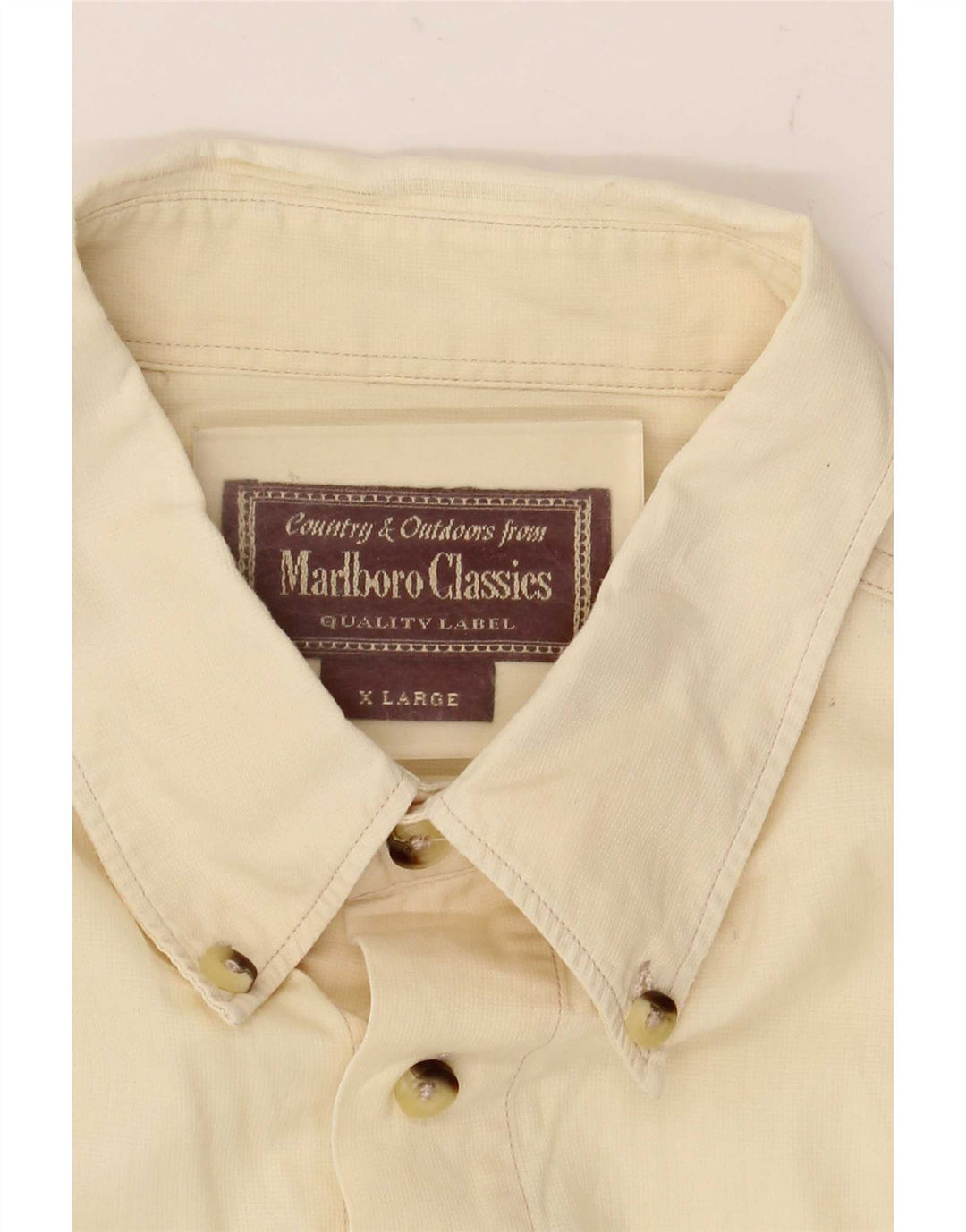 Marlboro Classics Herrenhemd XL Gelb