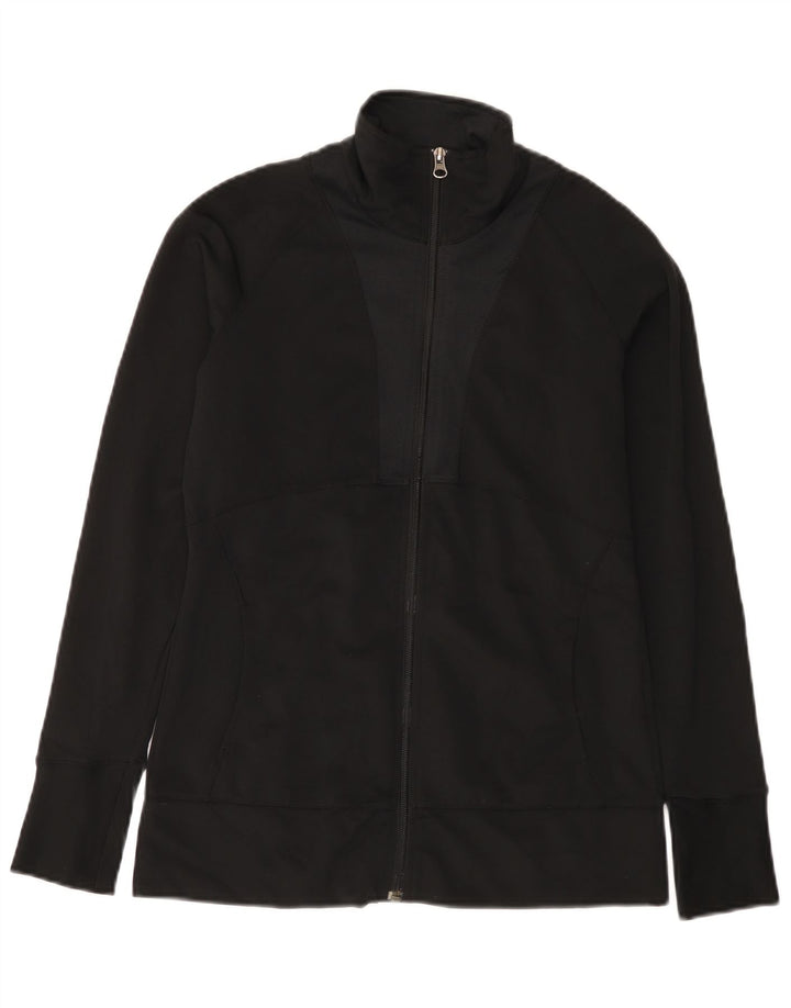 New Balance Damen-Trainingsanzug-Top-Jacke, UK 10, Größe S, Schwarz