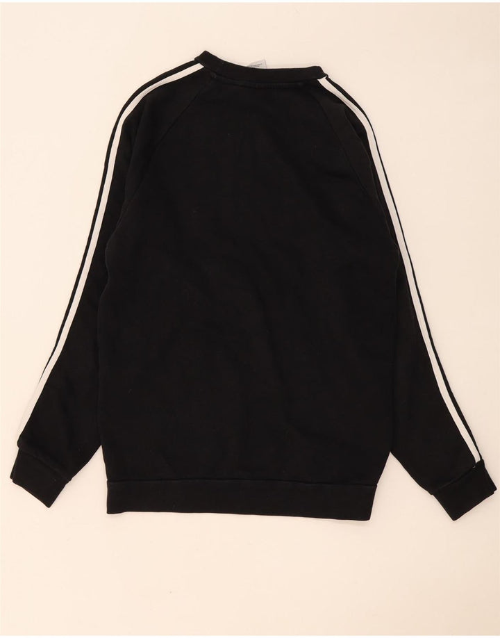 Adidas Herren Sweatshirt Pullover Small Schwarz Baumwolle