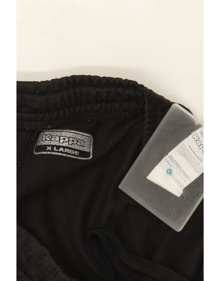 Kappa Herren Trainingshose Jogger XL Schwarz Polyester