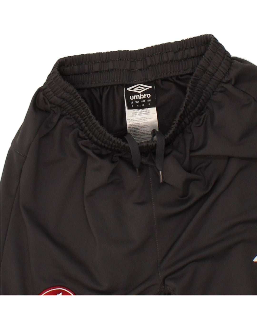 UMBRO Mens Graphic Tracksuit Trousers Small Grey Polyester Vintage Umbro and Second-Hand Umbro from Messina Hembry 