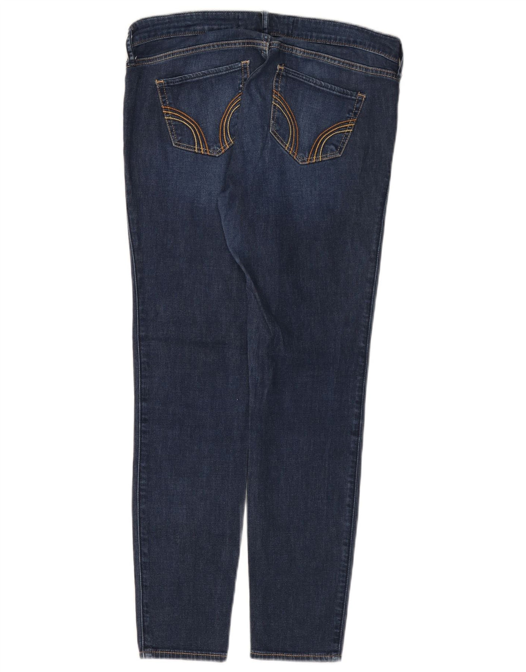 HOLLISTER Damen Legging-Jeans US 9 Medium W29 L27 Blaue Baumwolle