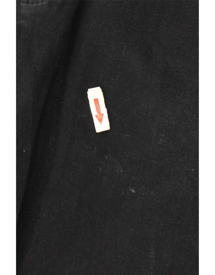 Marks & Spencer Herren Slim Jeans W34 L31 Schwarze Baumwolle
