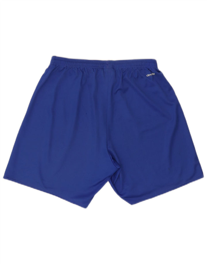 ADIDAS Herren Climalite Sport Shorts Mittelblaues Polyester