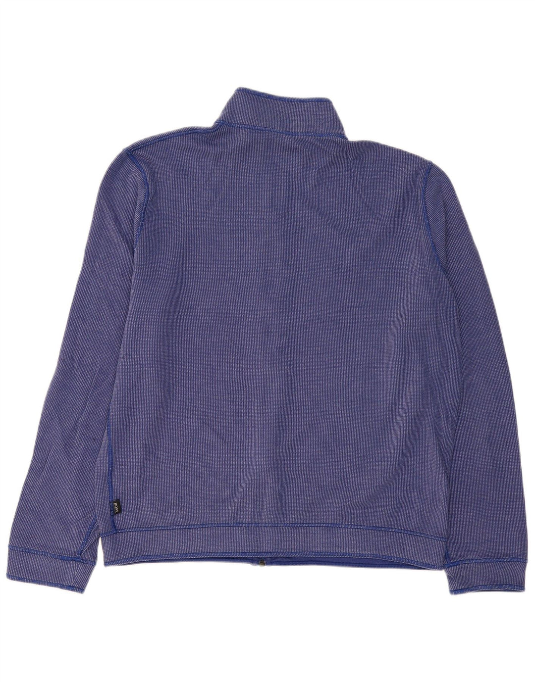 Hugo Boss Herren-Trainingsanzug, Top-Jacke, XL, blaue Baumwolle
