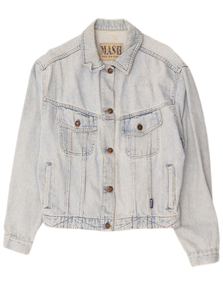 Mash Jeansjacke für Mädchen, 14–15 Jahre, blaue Baumwolle