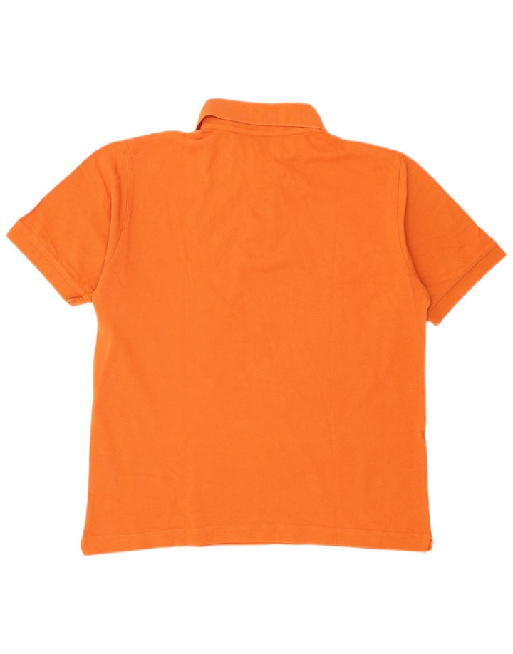 Kappa Herren Poloshirt Small Orange Baumwolle