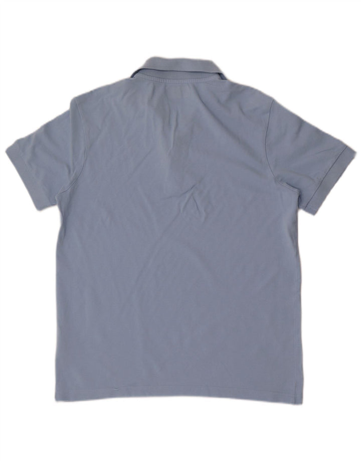 Kappa Herren-Poloshirt, große blaue Baumwolle