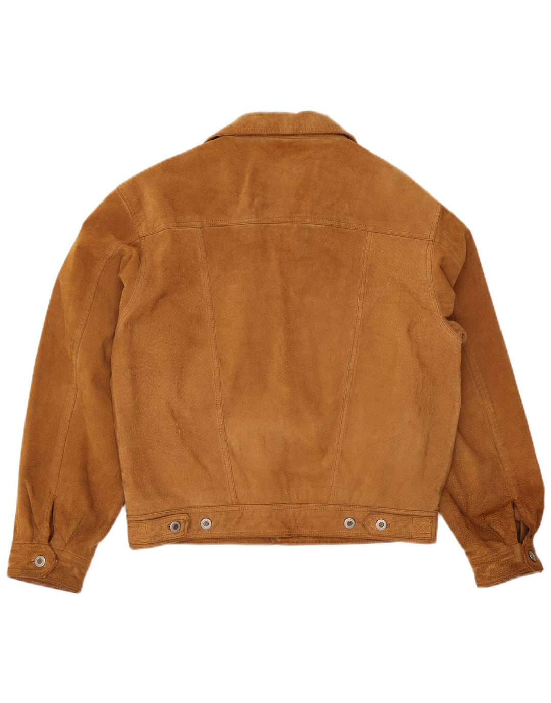 John Baner Herren Wildlederjacke UK 40 Large Beige Leder