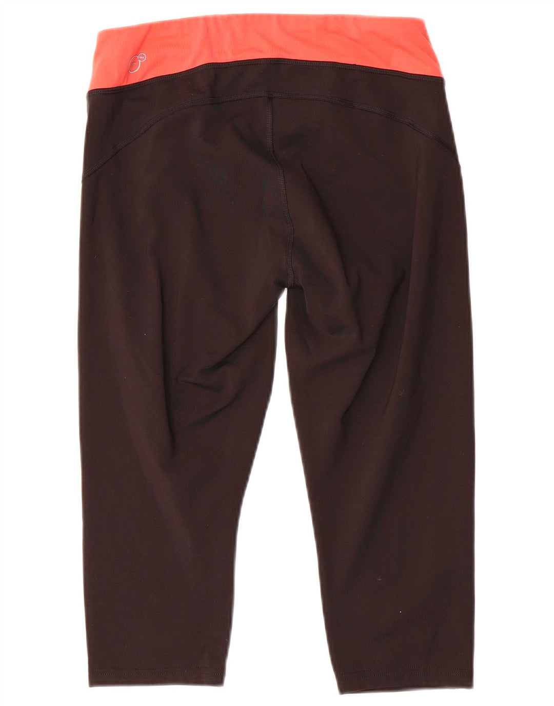 Puma Damen Capri-Leggings UK 14 Mittelschwarzes Colourblock-Polyester