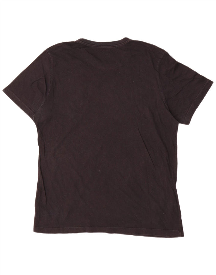 Nike Herren-T-Shirt mit Grafik, groß, aus schwarzer Baumwolle