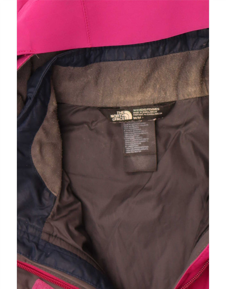 The North Face Damen-Windbreakerjacke mit Kapuze, UK 14, mittelrosa, Polyester
