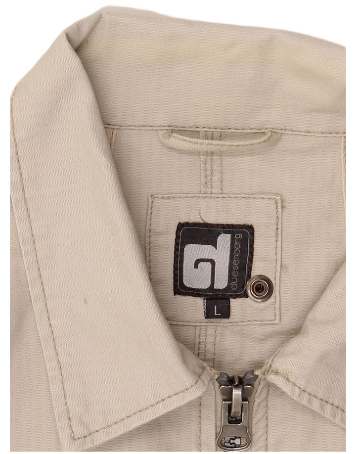Vintage Herren Utility Jacke UK 40 Large Beige