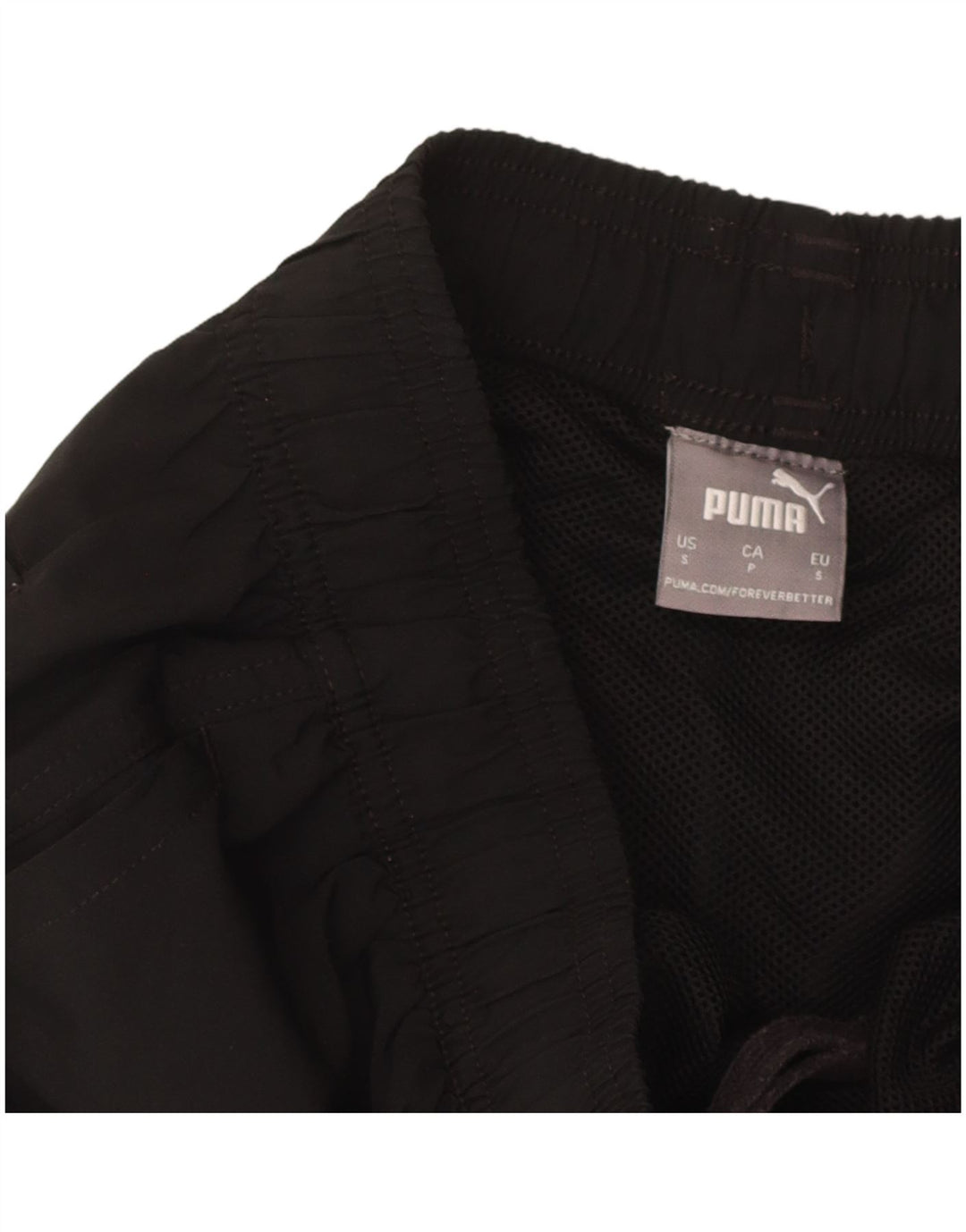 PUMA Mens Graphic Sport Shorts Small  Black