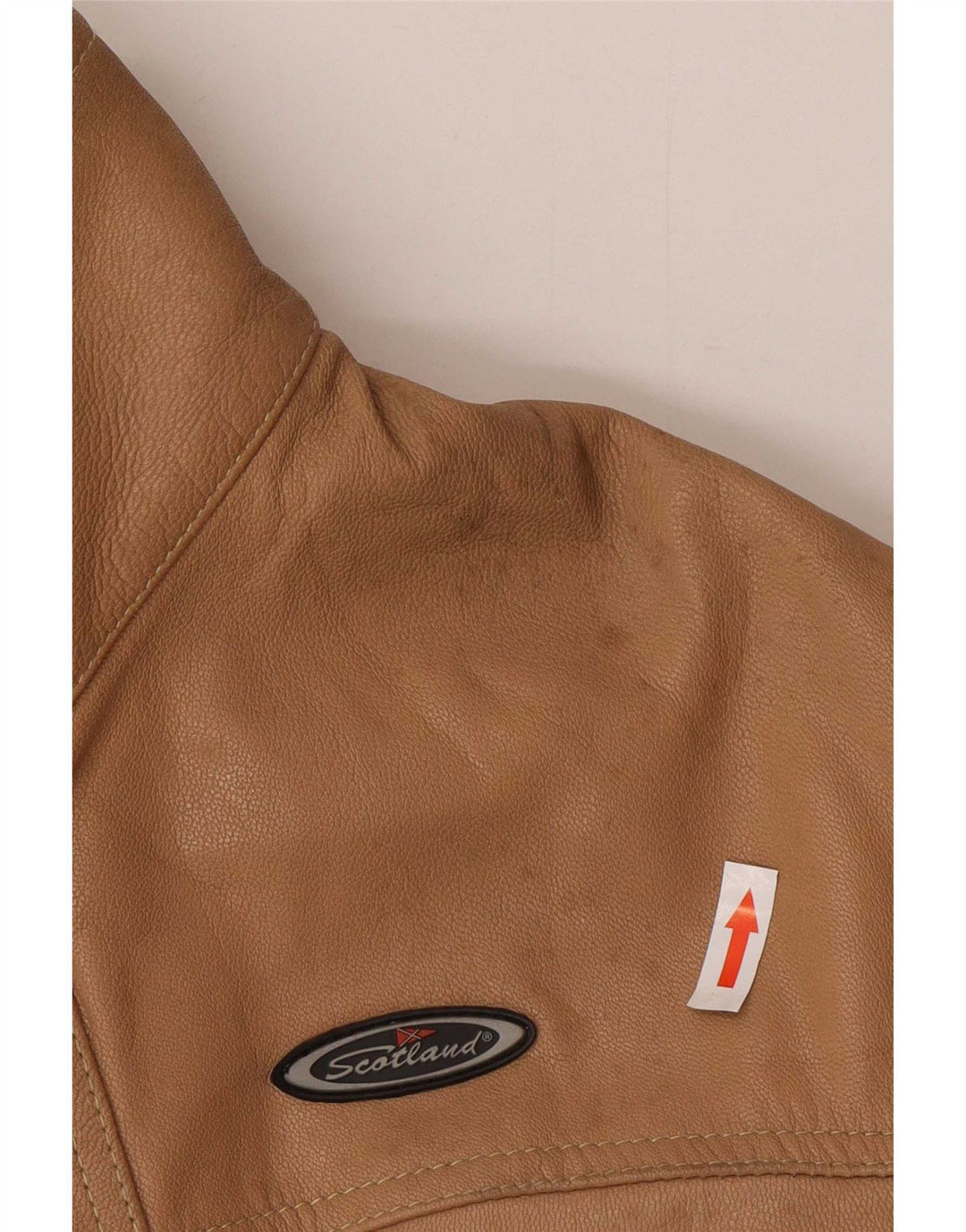 Vintage Herren Lederjacke Klein Braun