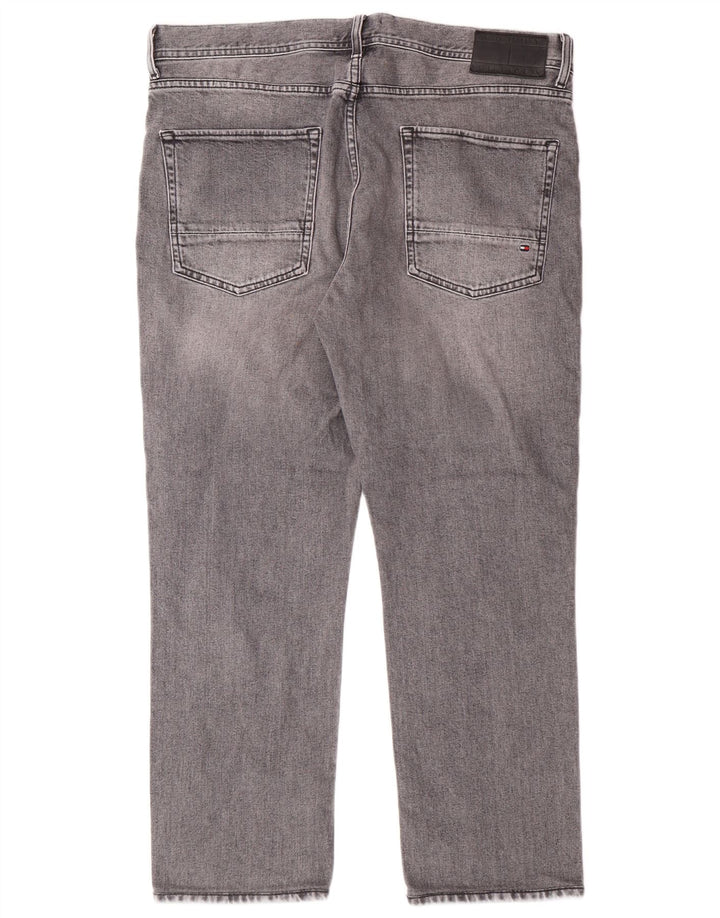 TOMMY HILFIGER Herren Denton Straight Jeans W36 L27 Grau