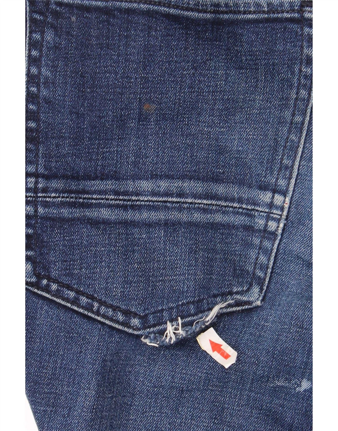 Tommy Hilfiger Damen Bleecker Slim Jeans W13 L28 Blaue Baumwolle