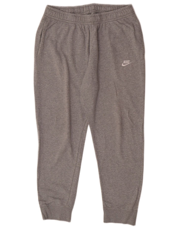Nike Damen Trainingshose Jogger UK 18 XL Grau Baumwolle