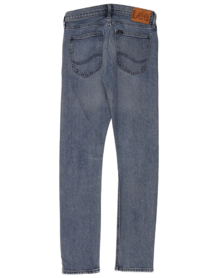 Lee Herren Luke Slim Jeans W28 L32 Blaue Baumwolle