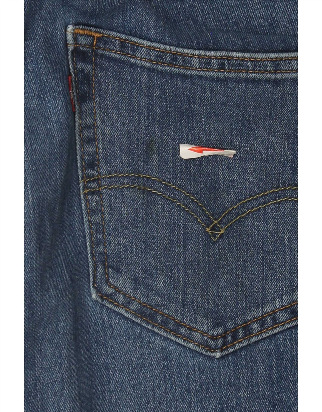 Levi's Herren 541 Athletic Straight Jeans W32 L34 Blaue Baumwolle