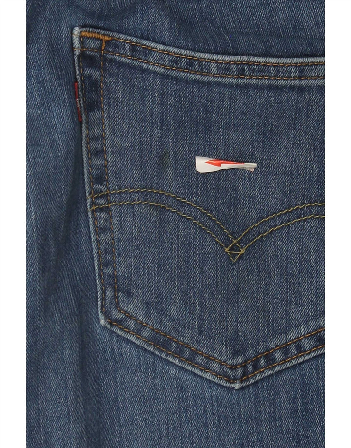 Levi's Herren 541 Athletic Straight Jeans W32 L34 Blaue Baumwolle