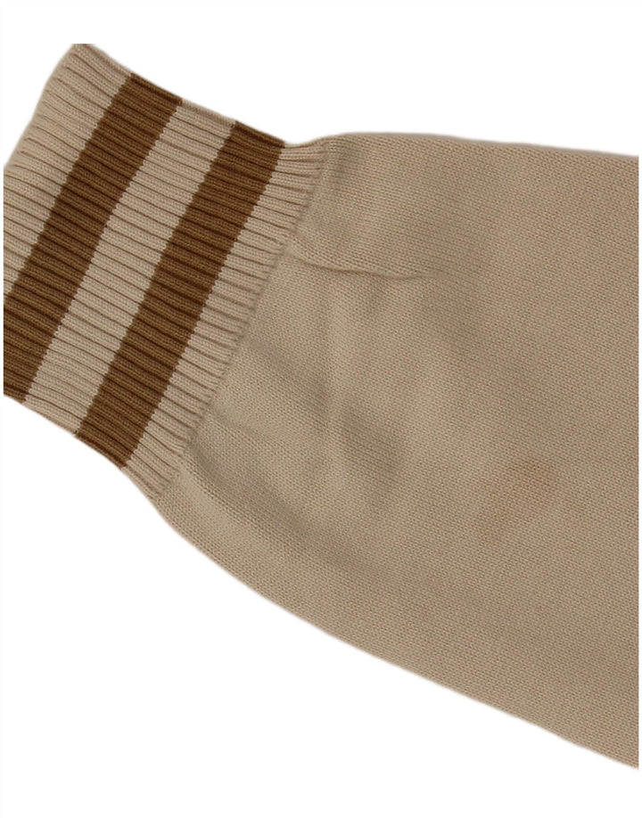 Angelo Litrico Herren-Pullover mit Rundhalsausschnitt, 2XL, Beige Argyle/Diamant