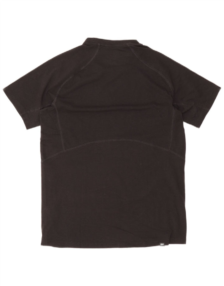 Puma Herren T-Shirt Top Medium Schwarz Baumwolle