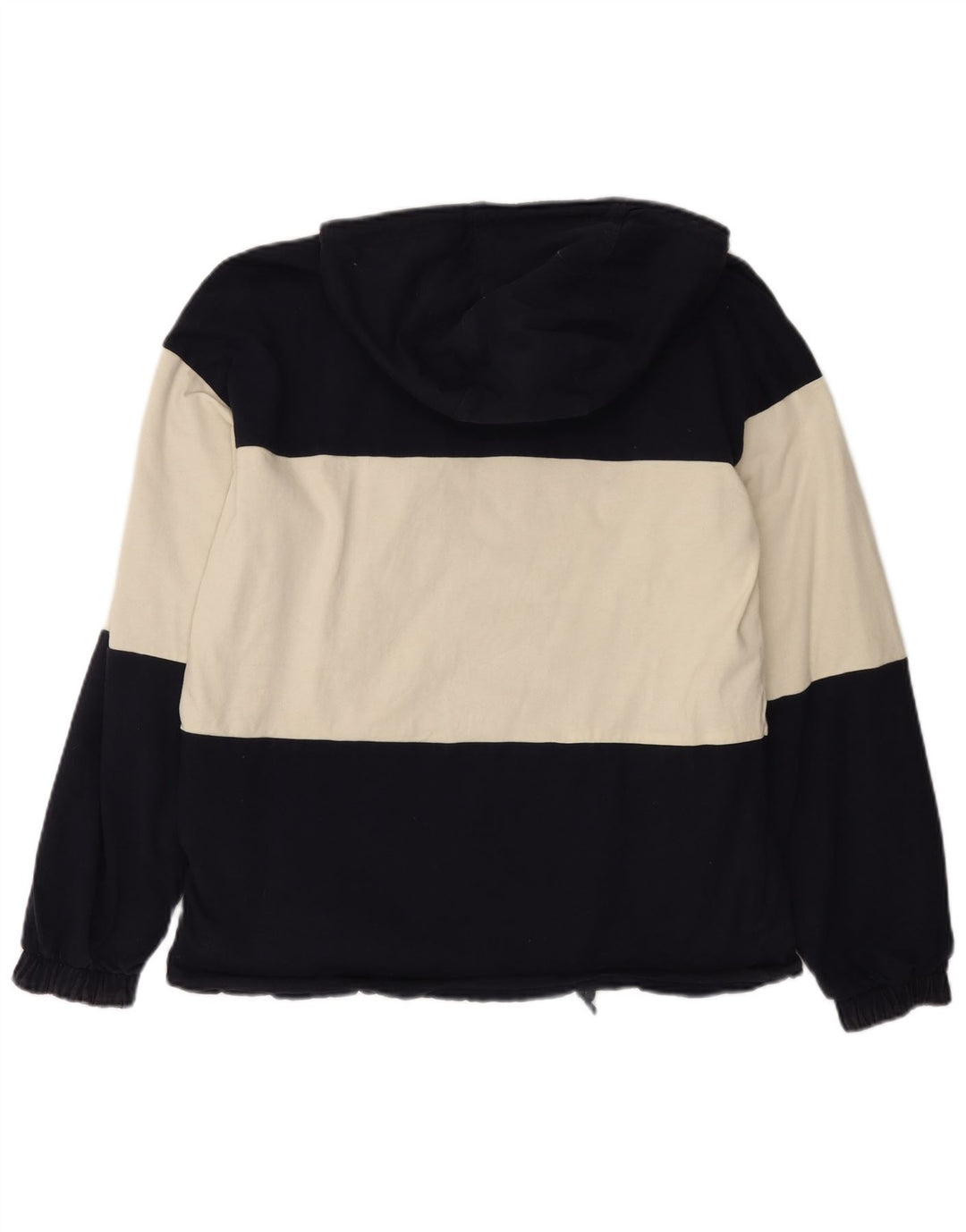 FILA Herren Kapuzen-Wendejacke IT 50 Large Marineblau Farbblock