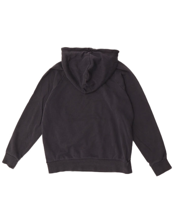 Under Armour Damen Übergroßer Kapuzenpullover UK 10 Small Schwarz Baumwolle