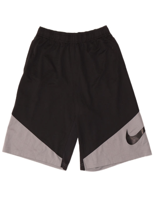 Nike Boys Dri Fit Graphic Sport Shorts 13–14 Jahre XL Schwarz Farbblock