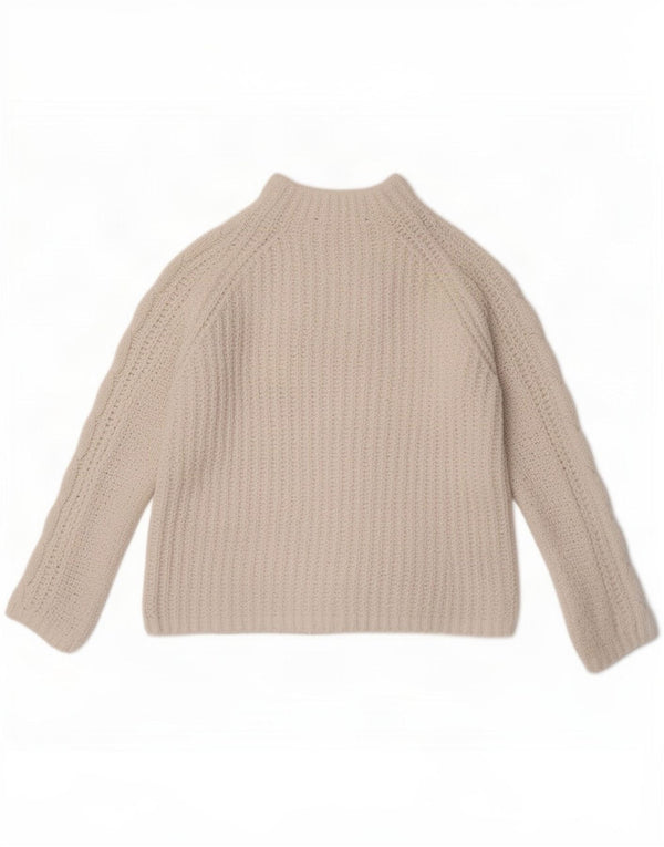 Marks & Spencer Rollkragenpullover für Damen, Gr. 10, Größe S, Beige