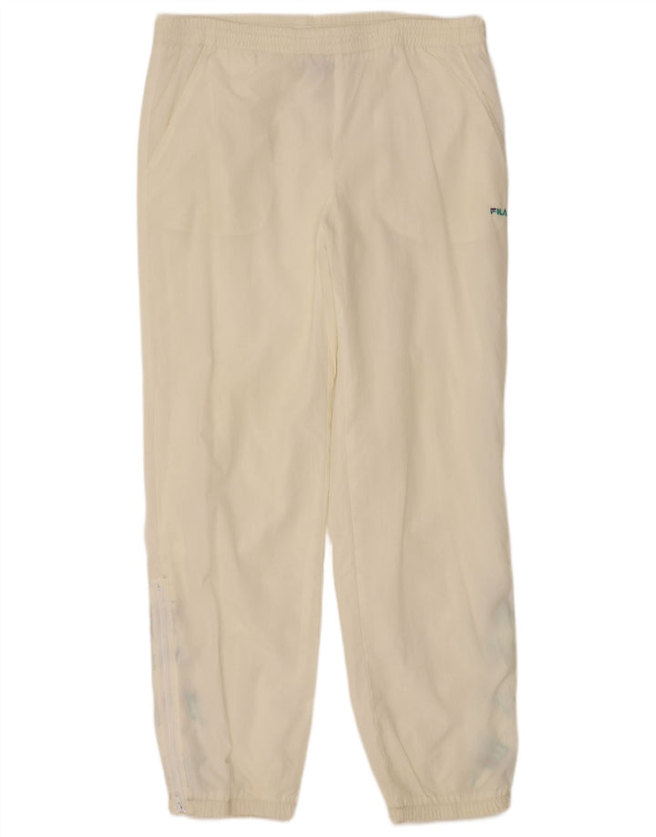 FILA Herren Trainingshose Jogger IT 48 Medium Off White Polyamid